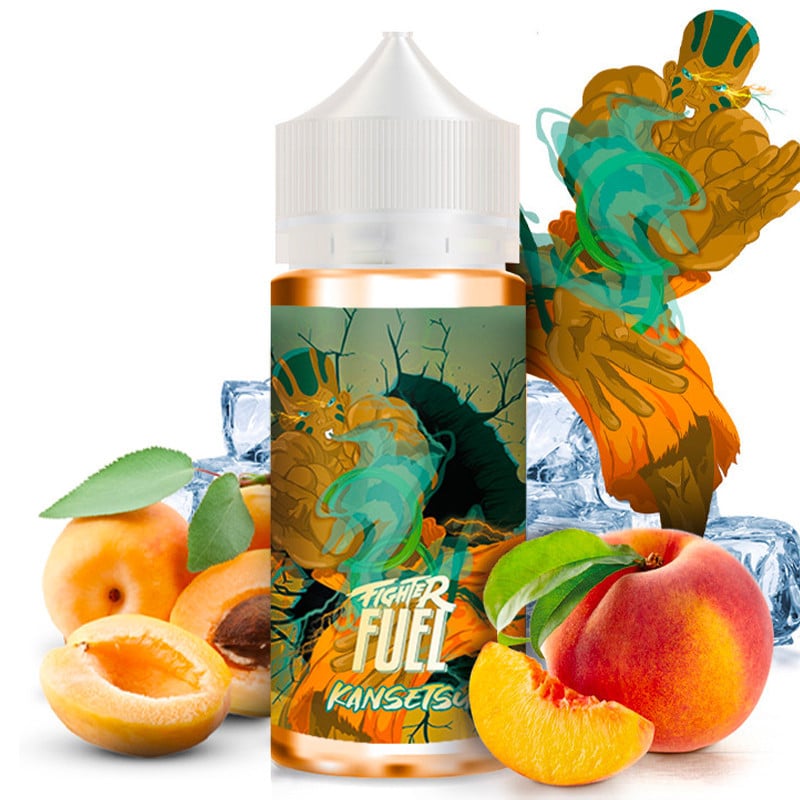 E-Liquid Kansetsu (Pfirsich & Aprikose) - Shortfill Format - Fighter Fuel by Maison Fuel | 100 ml