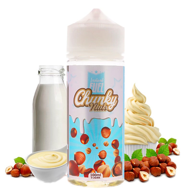 E-Liquid Chunky Nuts (Sahne, Haselnuss, Kakao) - Instant Fuel 100 ml