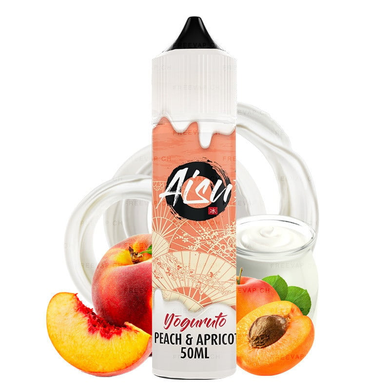 E-liquid Peach & Apricot - Aisu Yogoruto 50 ml