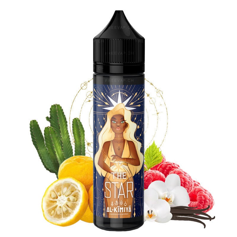 E-Liquid The Star Sorbet, Yuzu & Himbeere - Al-Kimiya