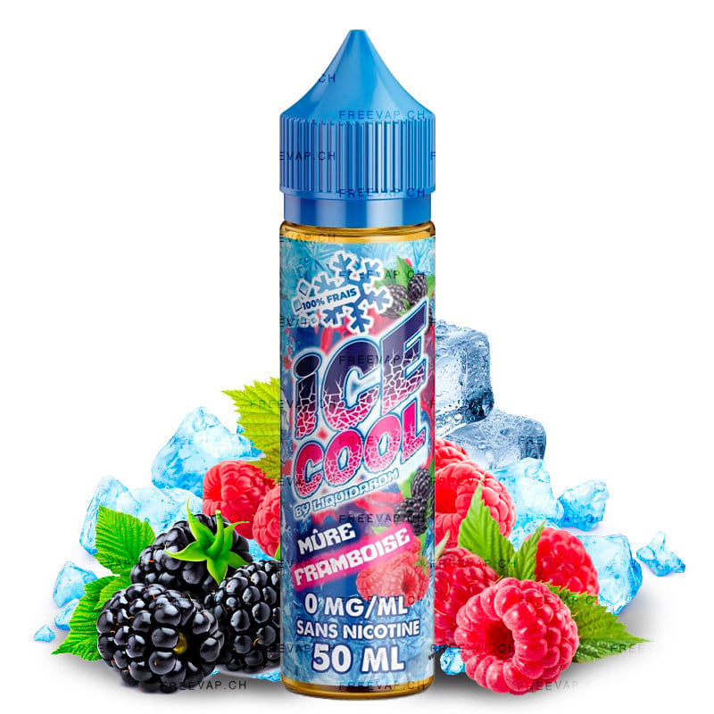 E-liquid Blackberry Raspberry - Ice Cool 50 ml