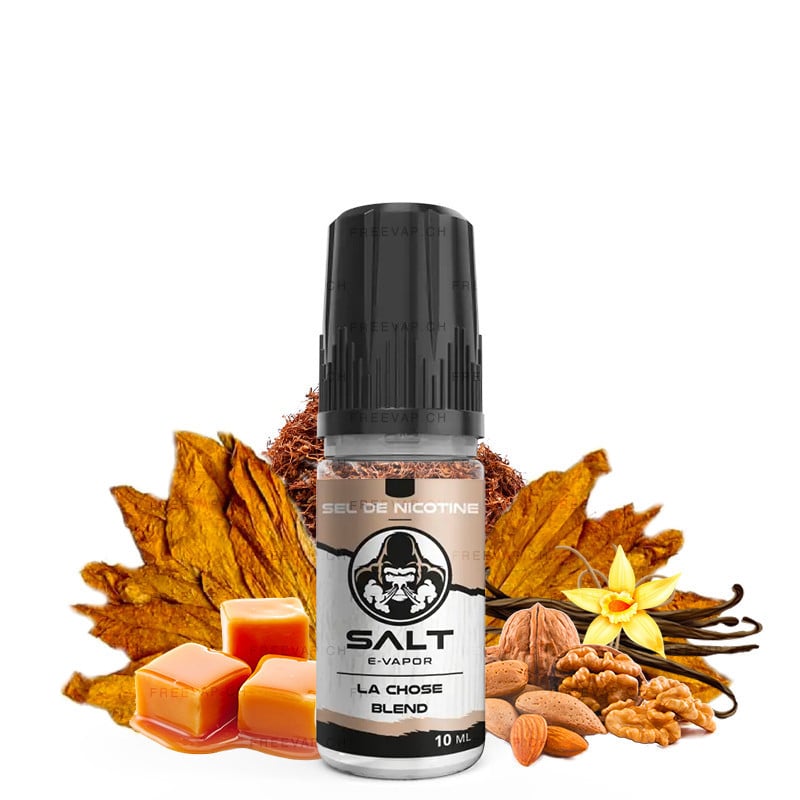 E-liquid La Chose Blend (vanilla cookie, nuts, classic) - Salt E-Vapor 10 ml