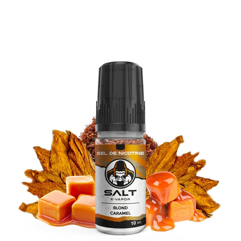 E-liquid Blond Caramel - Salt E-Vapor 10 ml