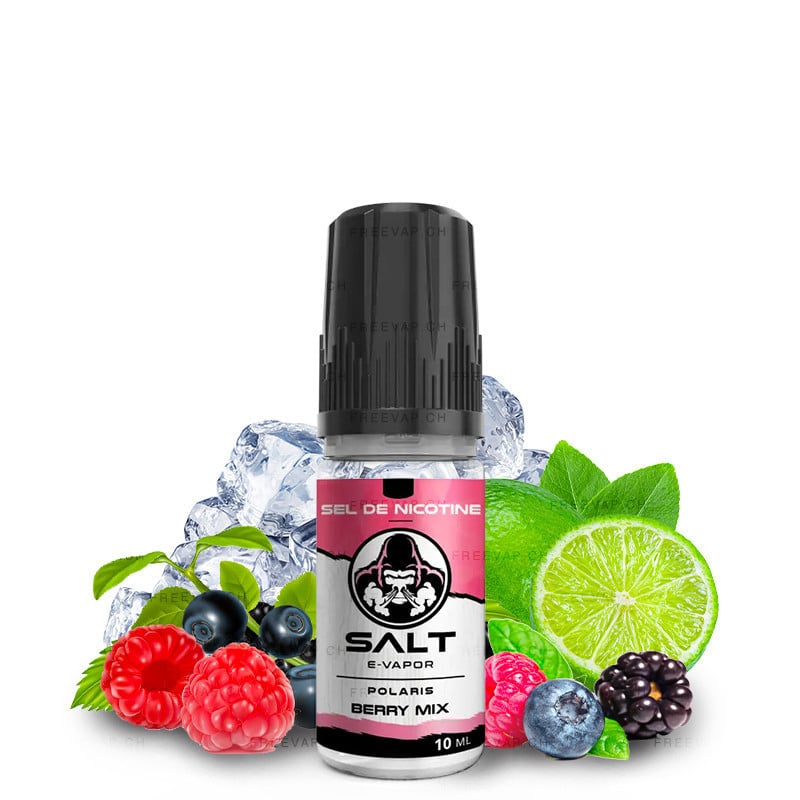 E-liquid Polaris Berry Mix (lime, red fruits, freshness) - Salt E-Vapor 10 ml