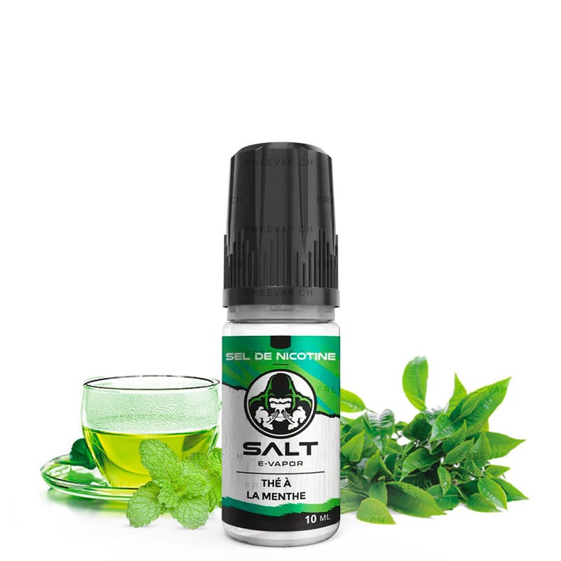 E-liquide Thé à la Menthe - Salt E-Vapor 10 ml