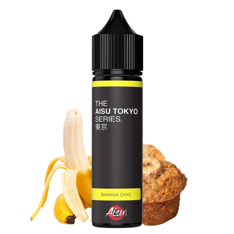 E-liquide Banana Cake (gâteau à la banane) - Aisu Tokyo Series 50 ml