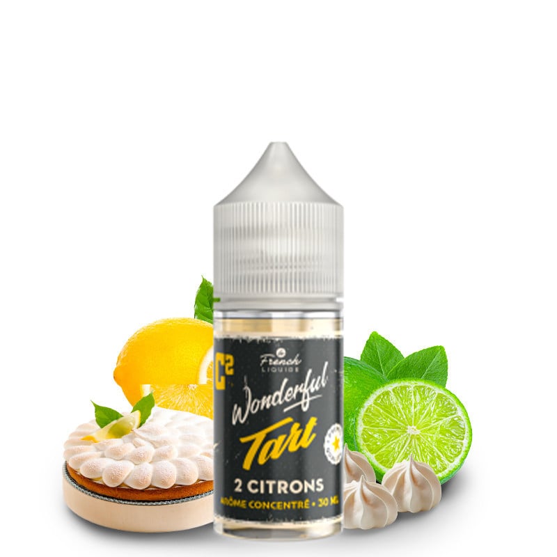 30 ml DIY Aroma-Konzentrat 2 Citrons (Zitrone & Limette) von Wonderful Tart by Le French Liquide