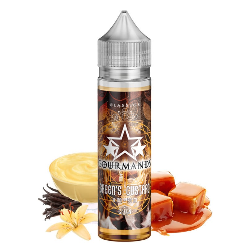 E-liquid Green's Custard (custard, caramel) - Classics 50 ml