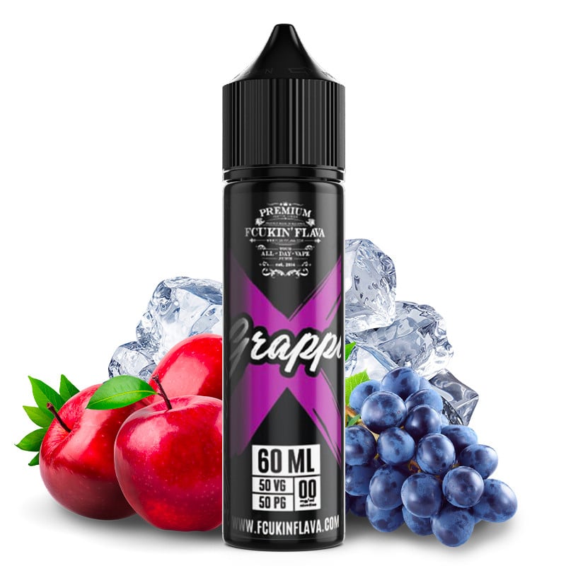 E-Liquid Grapple ( Weintrauben & Apfelmus) - Fcukin' Flava | 50ML “Shortfill 60ml”