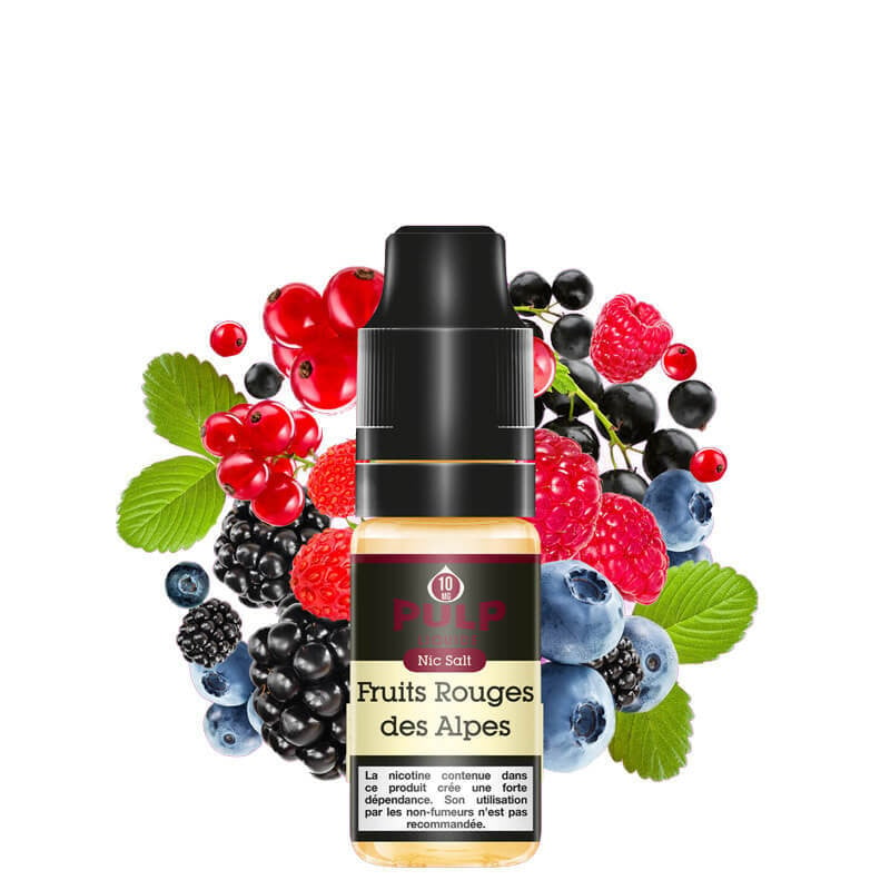 E-Liquid Fruits Rouges des Alpes NS (Rote Früchte) - Nikotinsalz - Pulp | 10ml