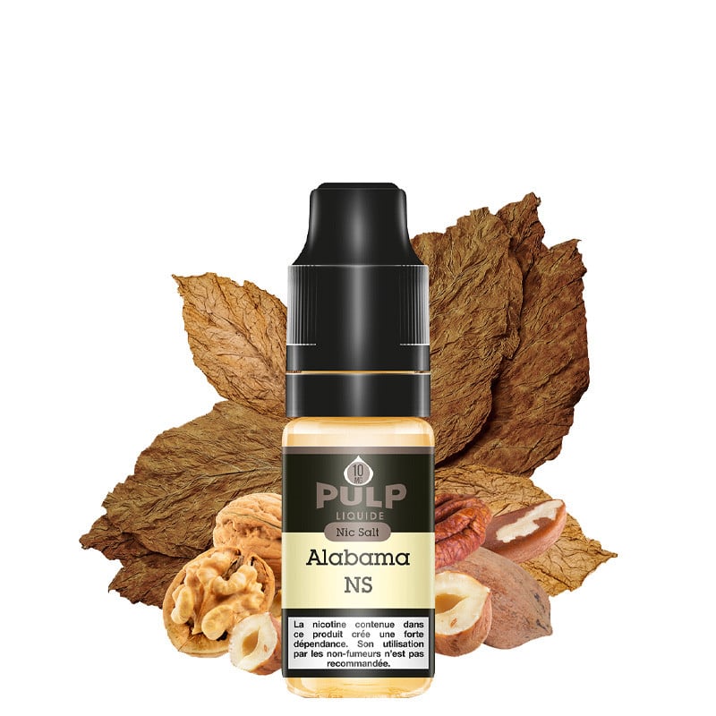 E-liquide Alabama NS (blond, pecan) - Sels de nicotine - Pulp | 10ml