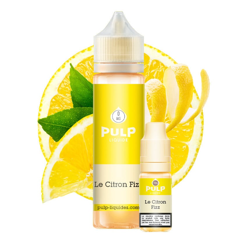 E-Liquid Le Citron Fizz (bonbon citron) - Pulp 60 ml