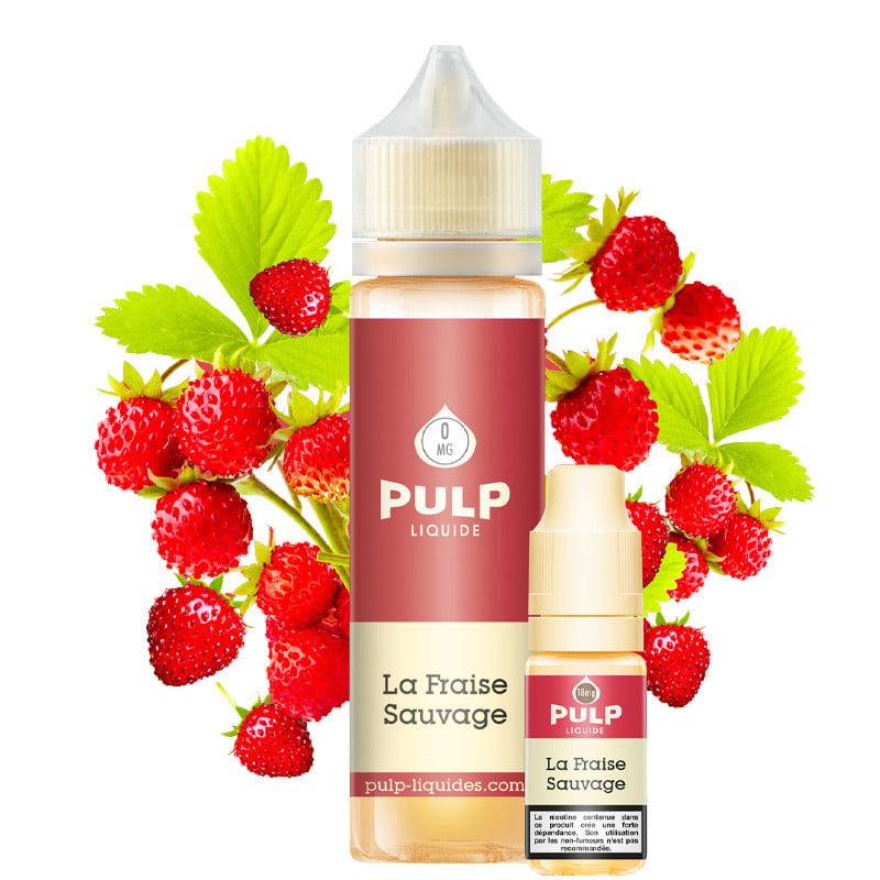 E-liquide La Fraise Sauvage - Pulp 60 ml