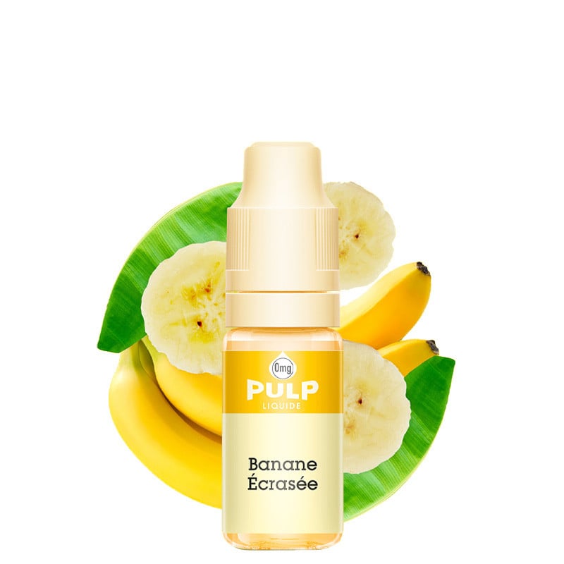 E-liquide Banane Écrasée - Pulp | 10ml