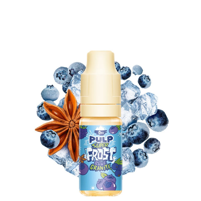 E-Liquid Blue Granité (Blaubeeren, Anis, Frische) - Super Frost & Furious 10 ml