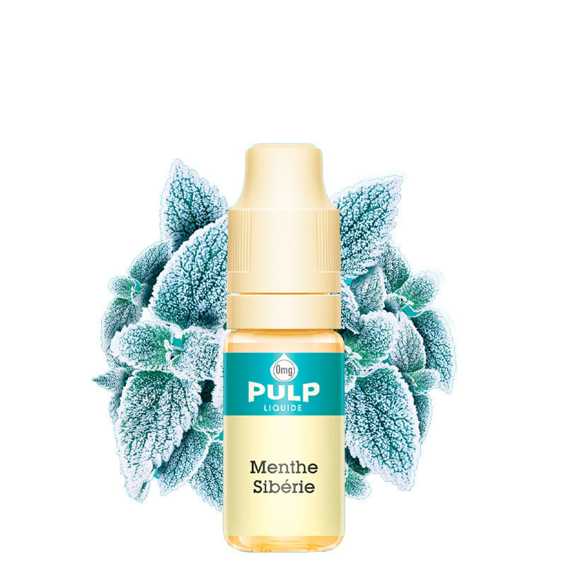 10 ml E-Liquid Menthe Sibérie (Minze) von Pulp