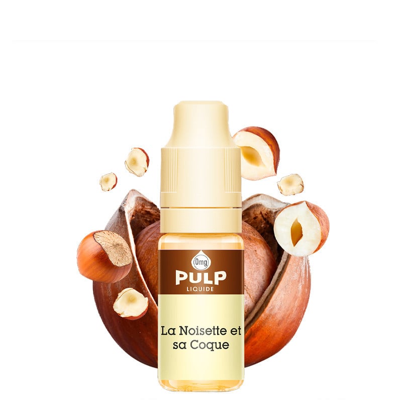 E-liquide La noisette et sa coque (hazelnut) - Pulp 10 ml