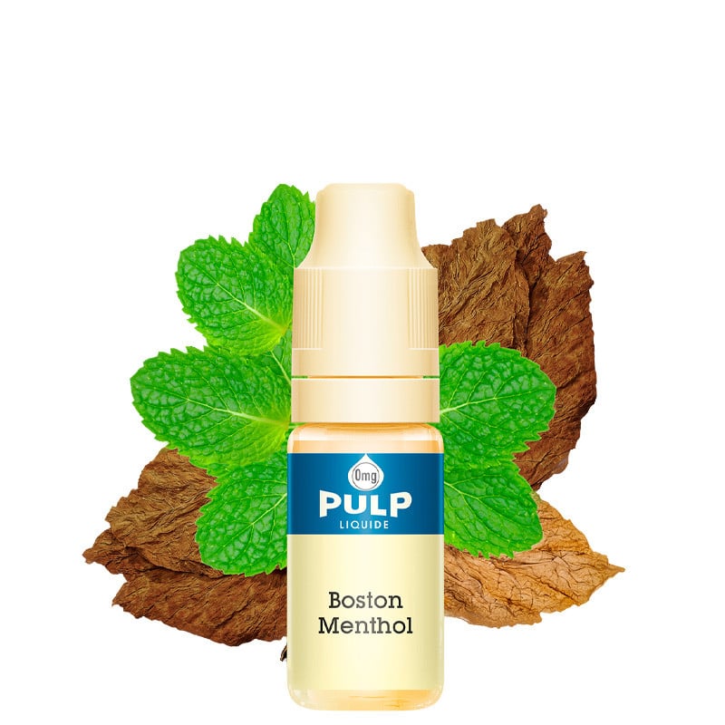 E-liquid Boston Menthol (tobacco, spearmint) - Pulp 10 ml