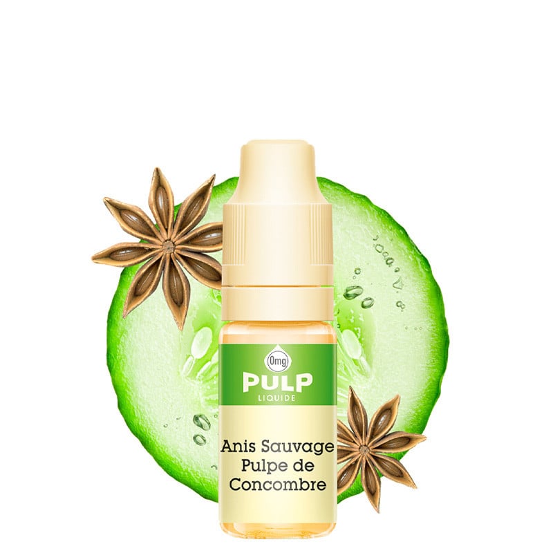 E-liquide Anis Sauvage et pulpe de concombre - Pulp | 10ml