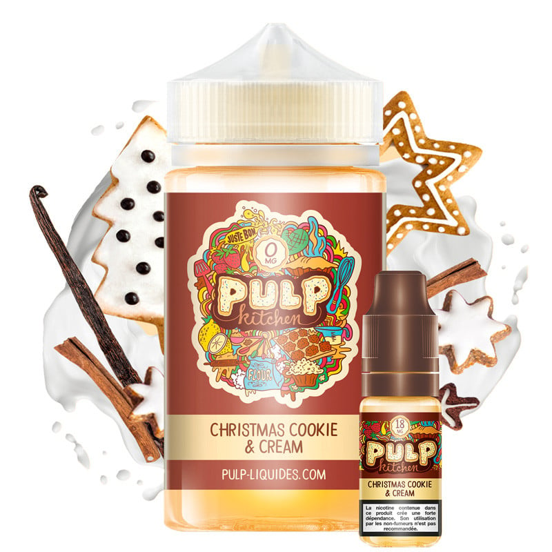 E-Liquid Christmas Cookie & Cream - Pulp Kitchen by Pulp | 200ml mit Nikotin