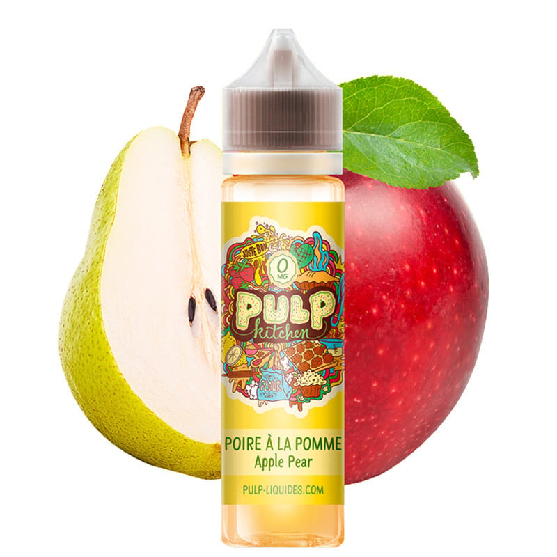 E-liquide Poire à la Pomme - Pulp Kitchen 50 ml