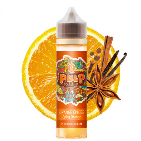 E-Liquid Spicy Orange - Shortfill Format - Pulp Kitchen by Pulp | 50ml