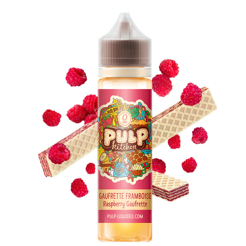 E-Liquid Himbeer-Waffel - Pulp Kitchen 50ml