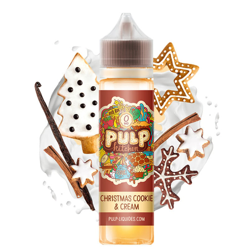 E-Liquid Christmas Cookie & Cream (Cookie, Gewürze, Butter) - Pulp Kitchen 50ml