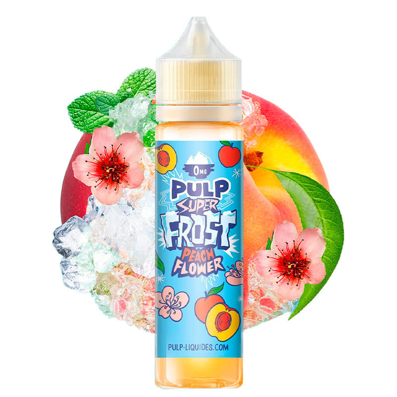 E-Liquid Peach Flower (Pfirsich, Aloe Vera, Frische) - Super Frost & Furious 50 ml