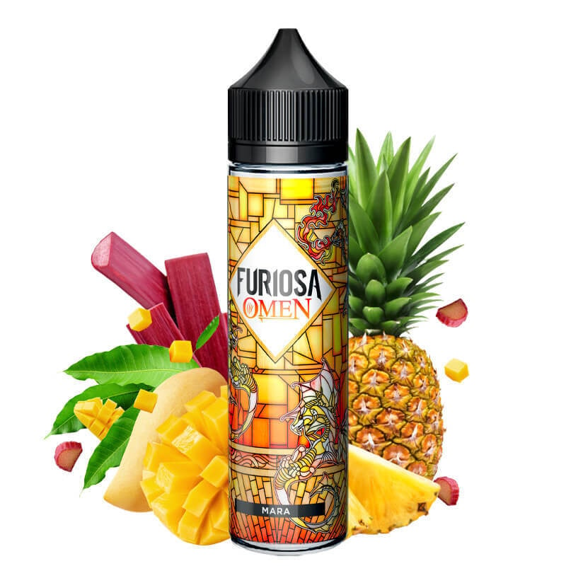 E-Liquid Mara (Mango, Ananas, Rhabarber) - Furiosa Omen 50 ml