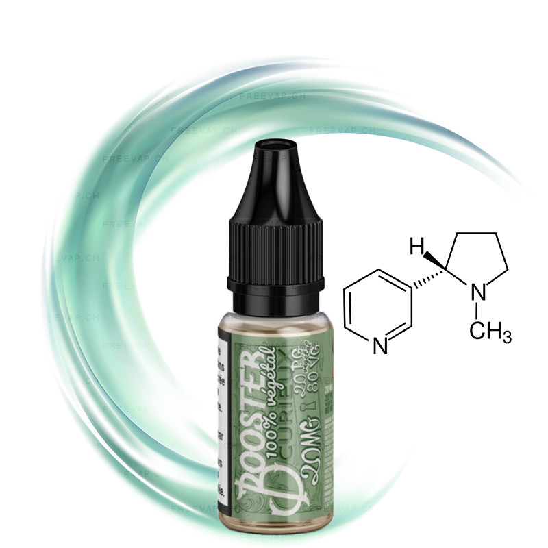 E-Liquide Booster Nicotine 6 mg 10 ml 20/80 - 20% PG / 80% VG pour