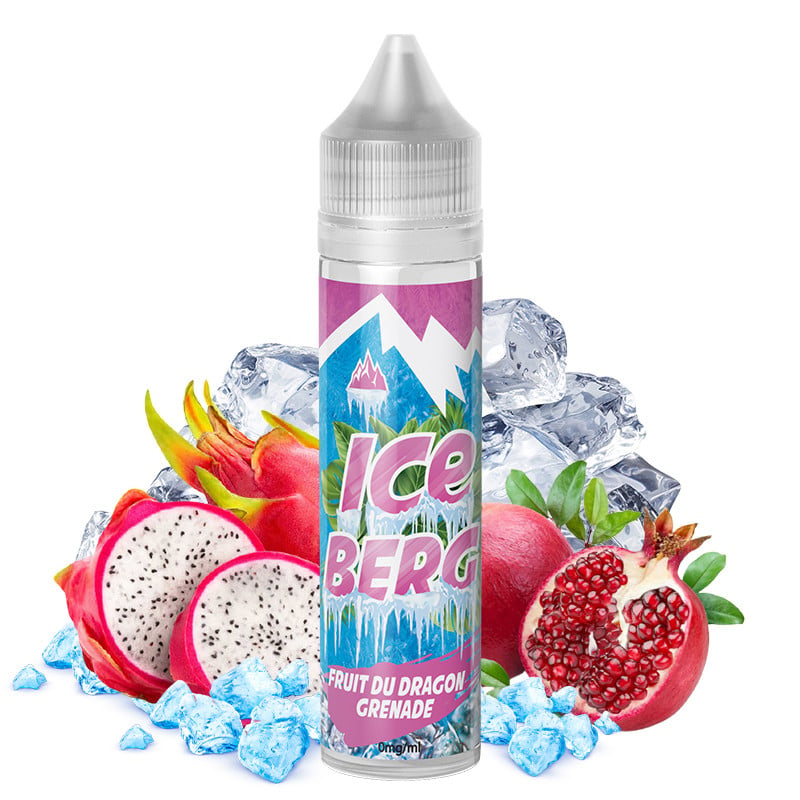 E-liquide Fruit du Dragon Grenade - Iceberg 50 ml