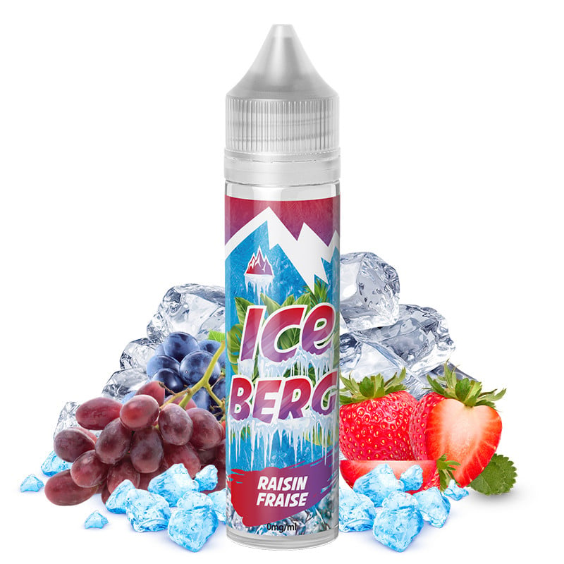 E-liquide Raisin Fraise - Iceberg 50 ml