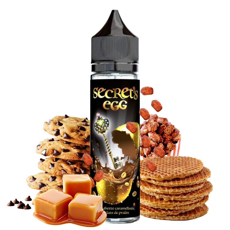 E-liquid Secret's Egg (cookie, peanut, vanilla) - Secret's Keys 50 ml