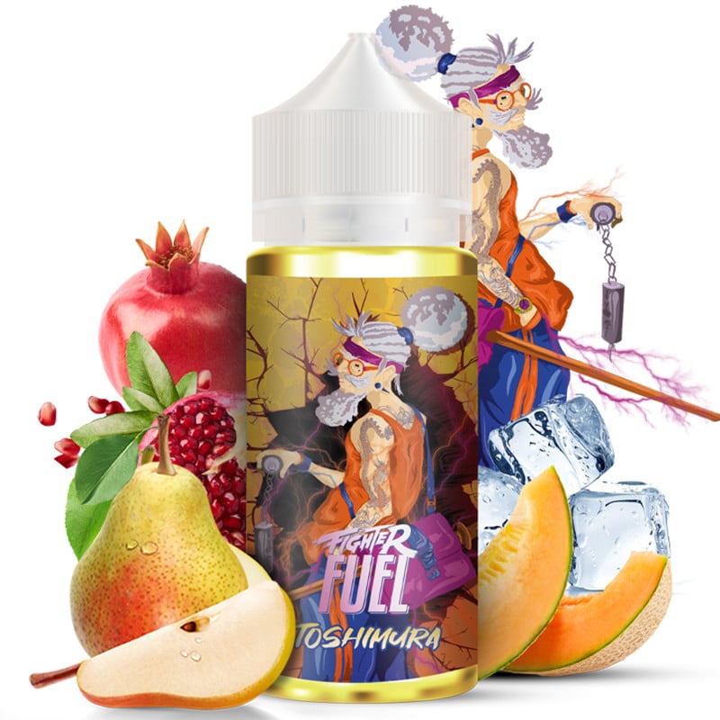 100 ml E-Liquid Toshimura (Birne, Melone & Guave) von Fighter Fuel by Maison Fuel