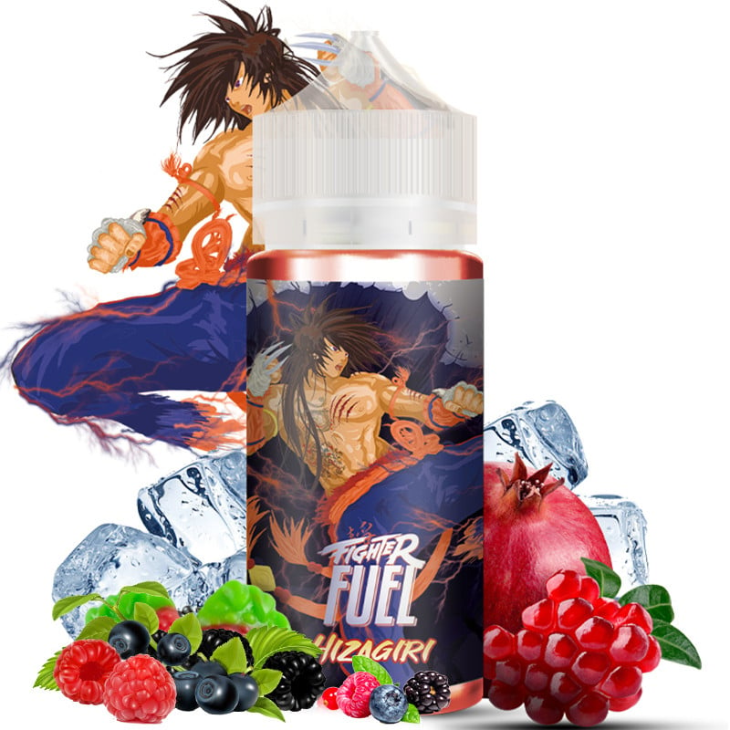 E-Liquid Hizagiri (Rote Früchte, Granatapfel & Erdbeeren) - Fighter Fuel by Maison Fuel | 100ml "Shortfill 120ml"