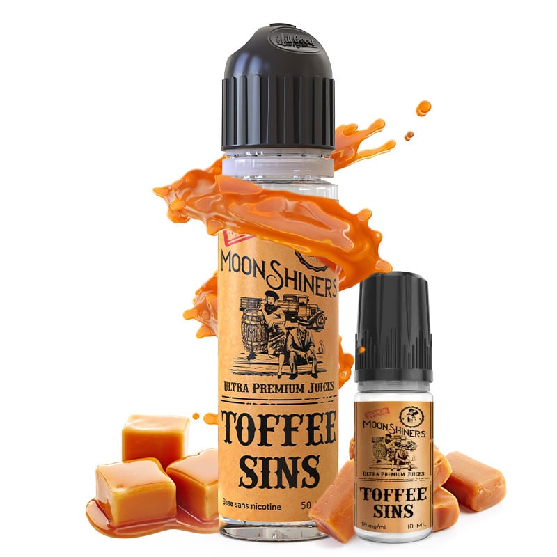 E-Liquid Toffee Sins (Karamell) von Moonshiners