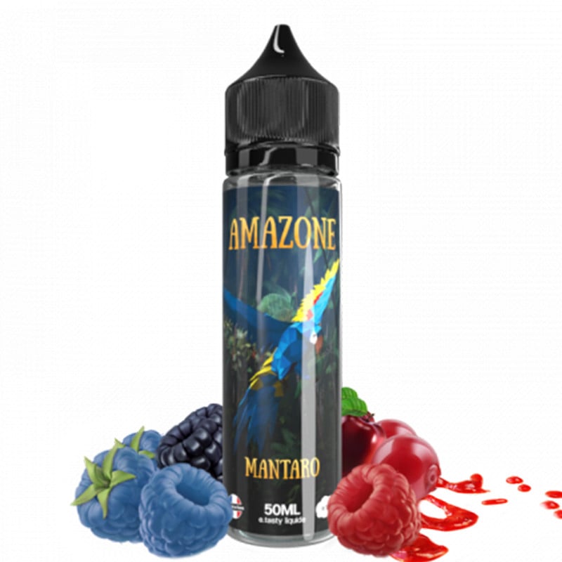 E-Liquid Mantaro (Blaue Himbeere, Gojibeere & Rote Früchte) - Amazone | 50ml "Shortfill 70 ml"