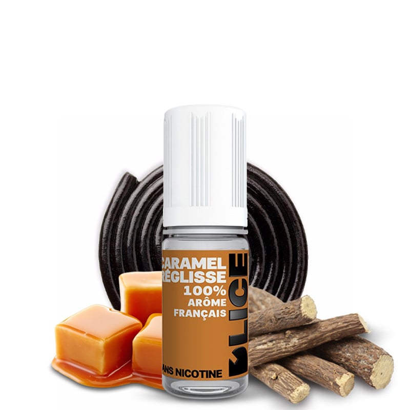 E-liquide Caramel Réglisse - D'Lice 10 ml