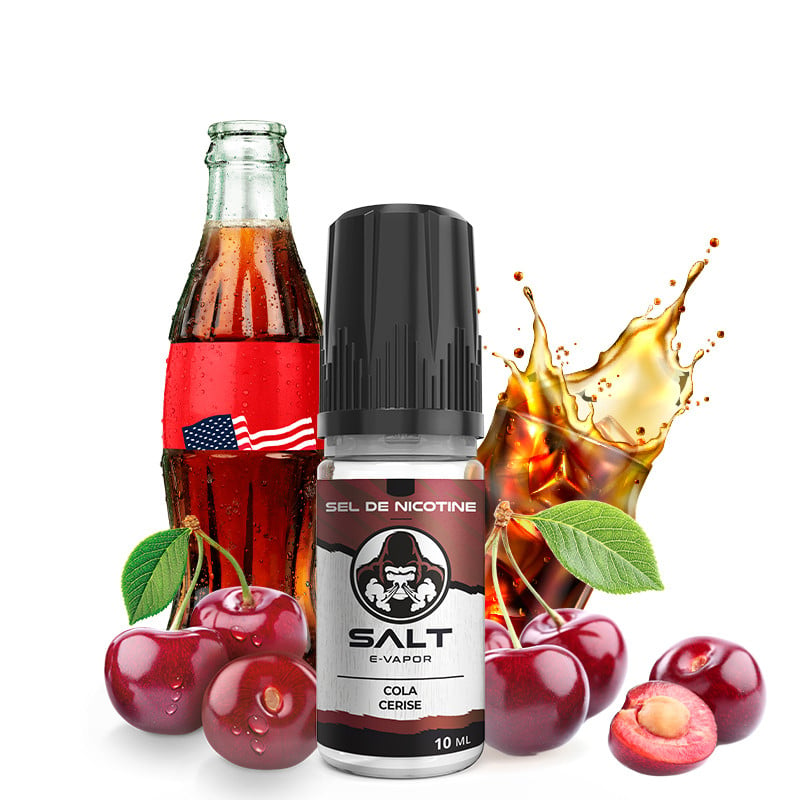 E-liquid Cola Cherry - Salt E-Vapor 10 ml