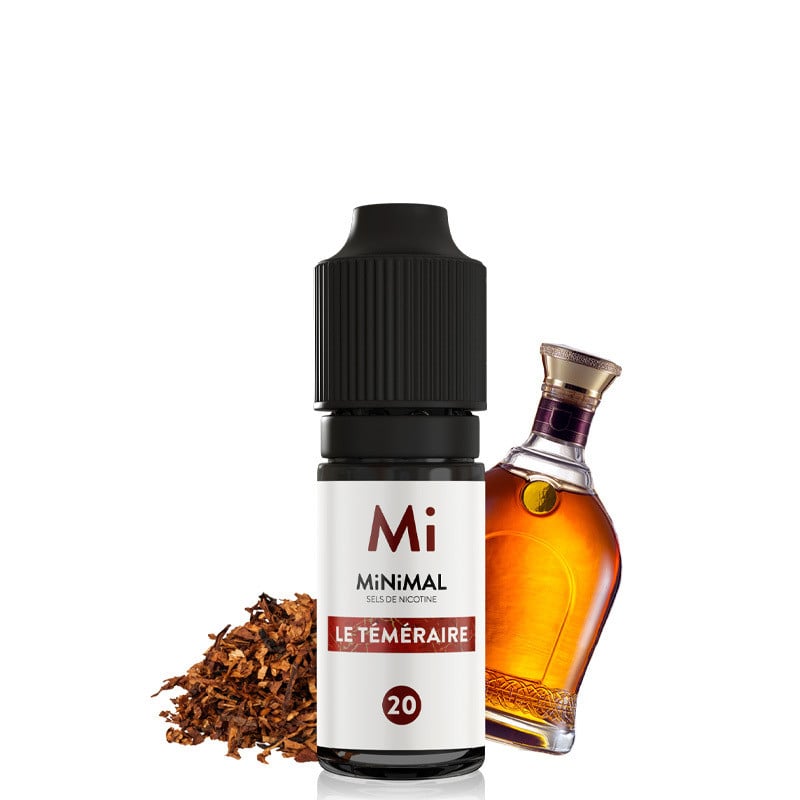 E-liquide Le Téméraire (rhum, classic blond, épices) - Sels de nicotine - Minimal 10 ml