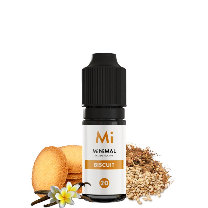 E-Liquide Biscuit - Sels de Nicotine - Minimal