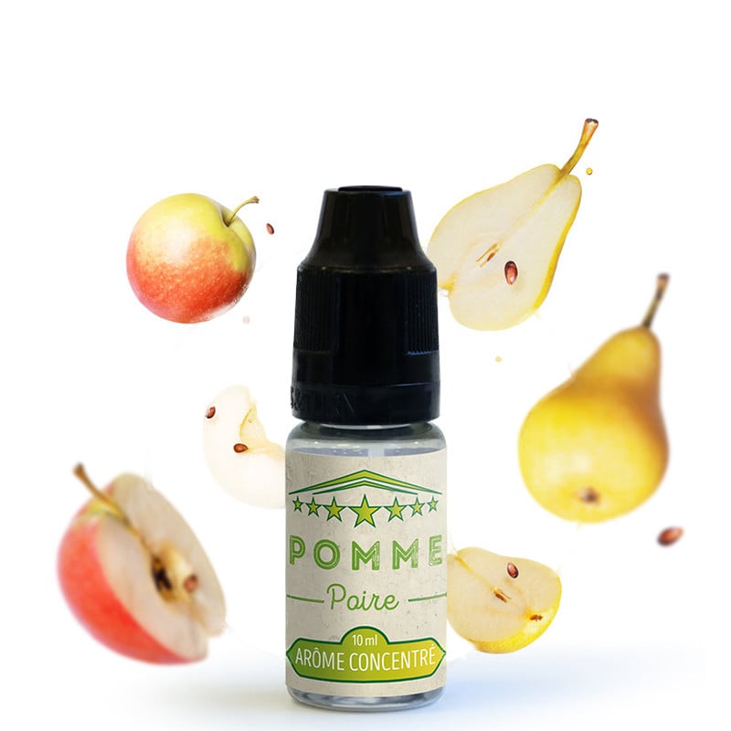 Concentré DIY 10 ml arômes Pomme Poire de Cirkus Authentic VDLV