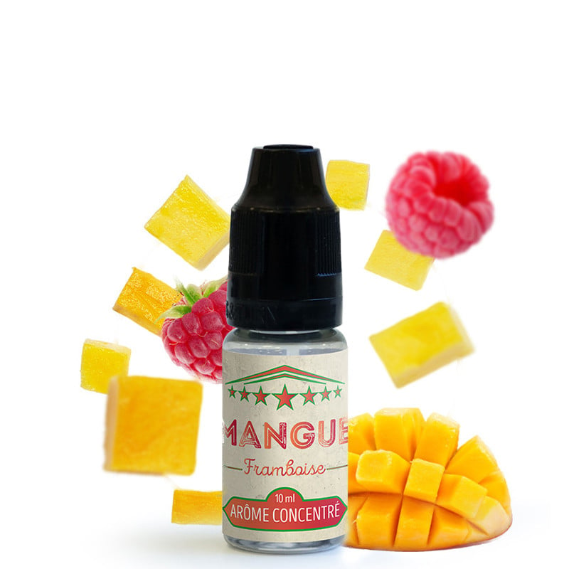 DIY concentrate 10 ml, mango and raspberry flavour by Cirkus Authentic