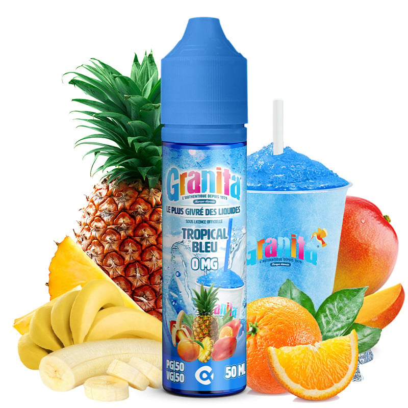 E-Liquide Tropical Bleu - Granita