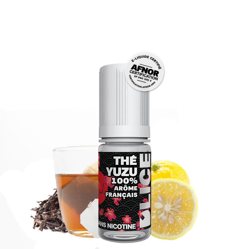 E-liquid Tea Yuzu (black tea, lemon) - D'lice 10 ml