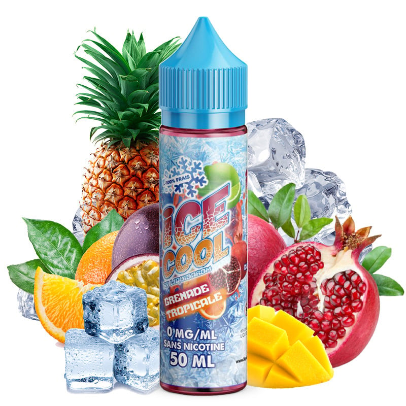 E-liquid Tropical Pomegranate - Ice Cool 50 ml