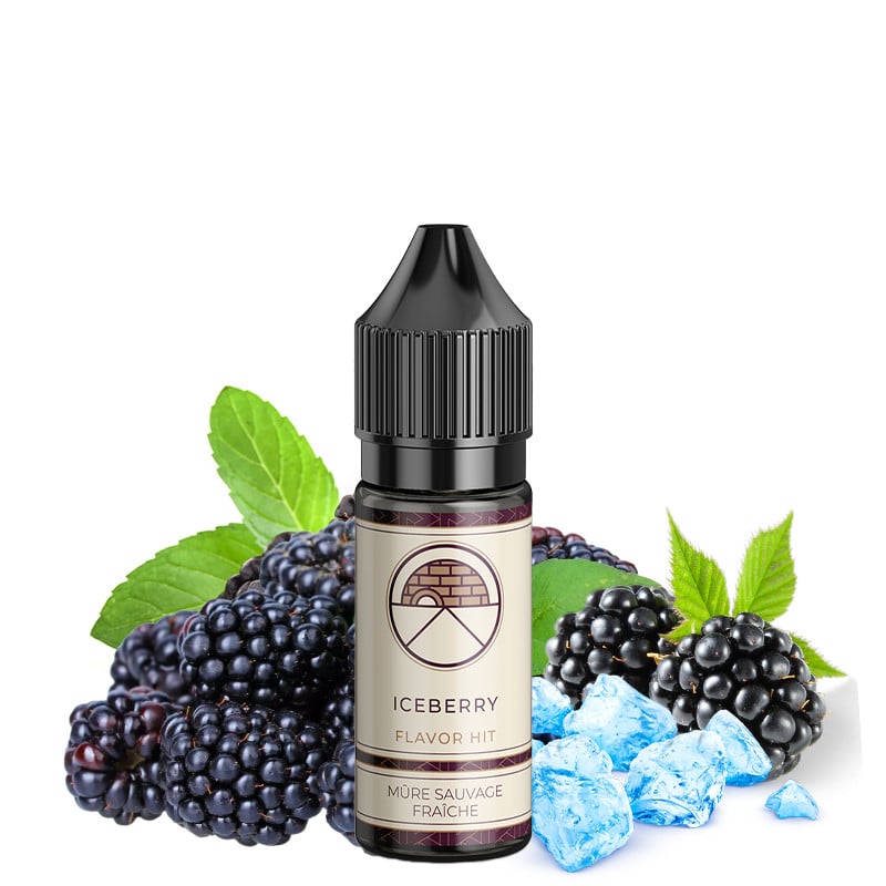 E-liquid Ice Berry (fresh blackberry) - Flavor hit 10 ml