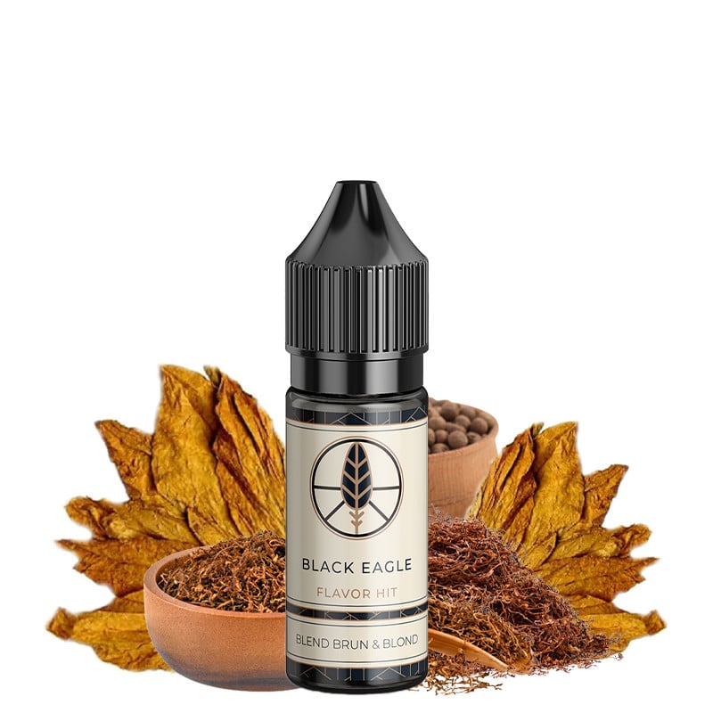 E-Liquide Black Eagle (tabac blond et brun épicé) - Flavor Hit