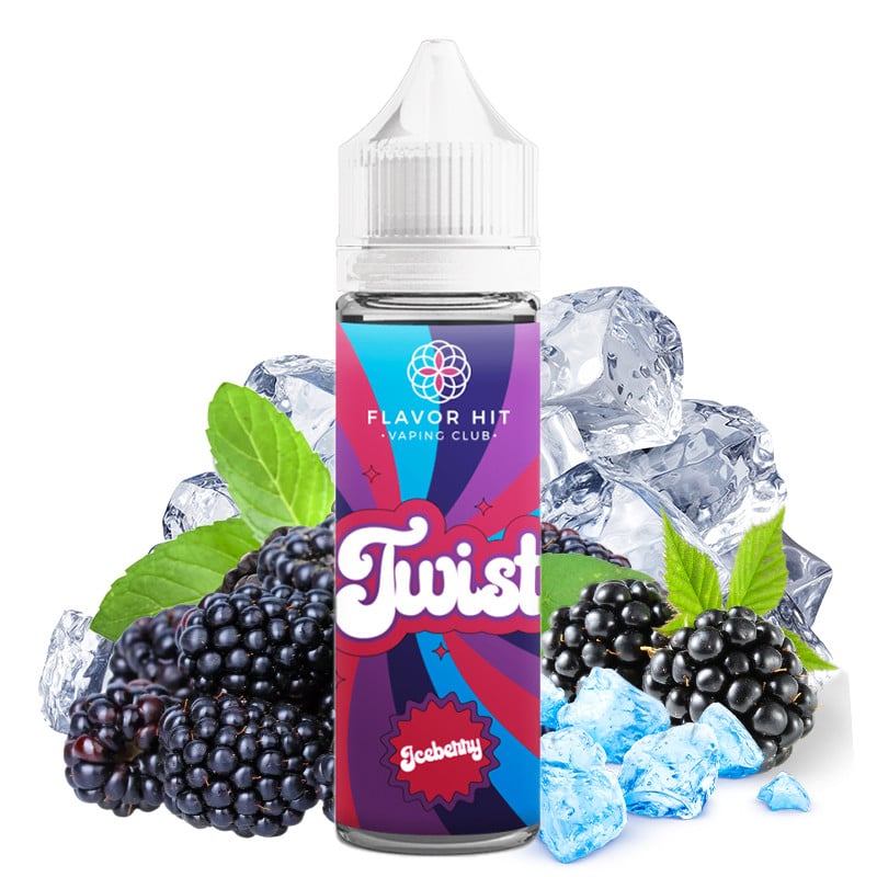 E-Liquid Iceberry (Frische Brombeeren) - Shortfill Format - Twist by Flavor Hit | 50ml